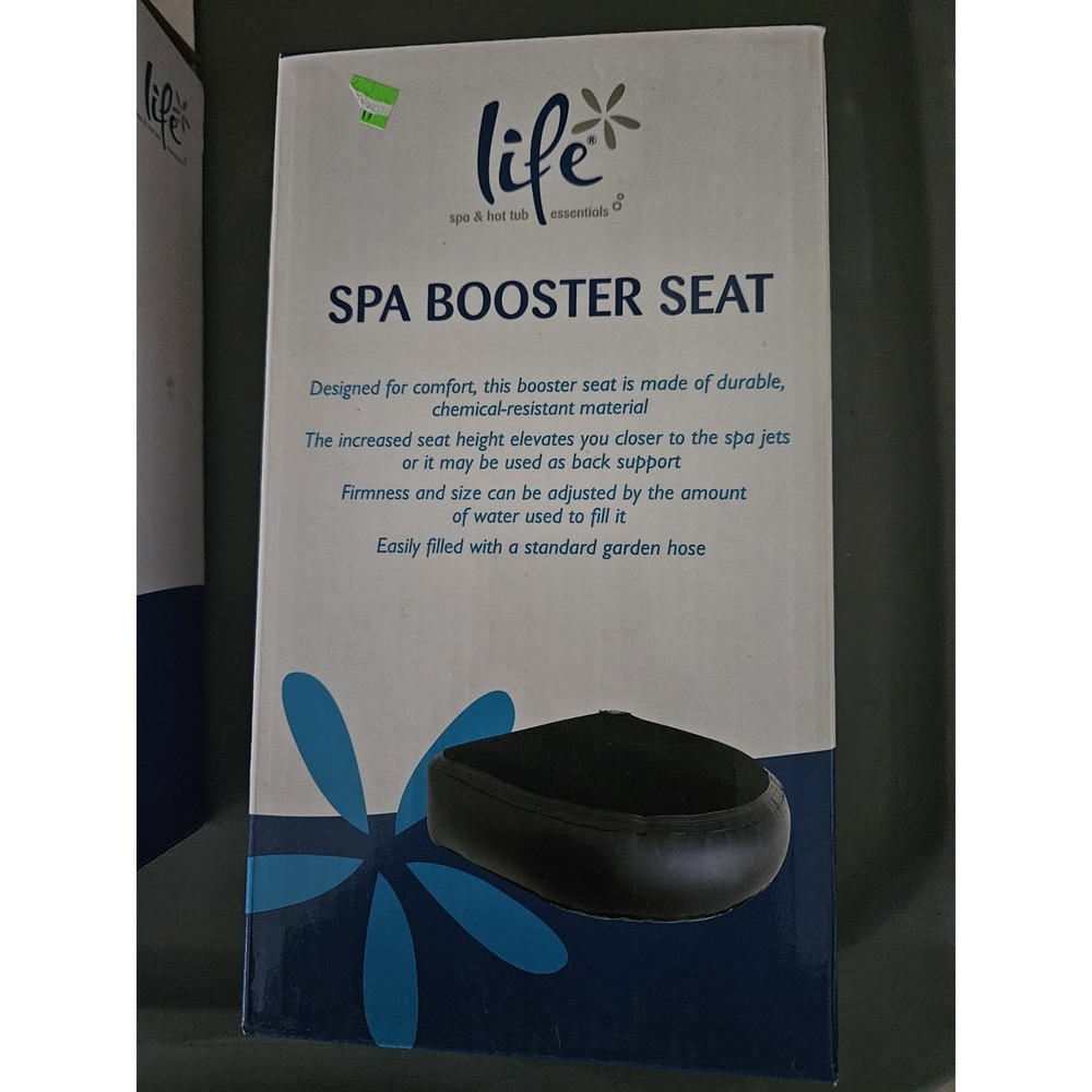 LifeSpas Spa Booster Seat Unisex OS Black PS1772 Suction Cup Cushion
